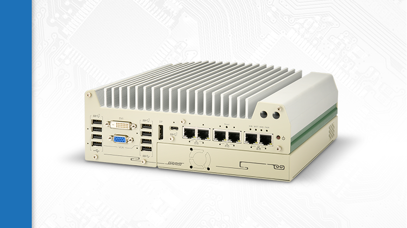 Seria Nuvo-9000 - bezwentylatorowe komputery przemysłowe z procesorami Intel® Core™ 12. generacji